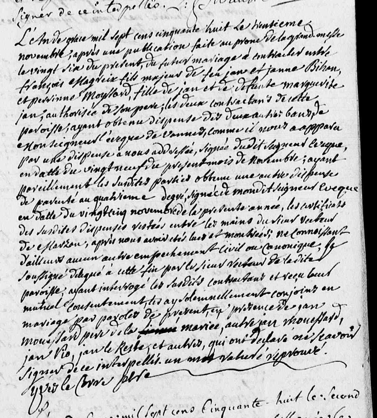 Mariage Magres Francois - Mouessard Perrine 30_11_1758.jpg